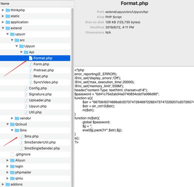 第三方下载苹果CMSV10系统的请注意后门WebShell